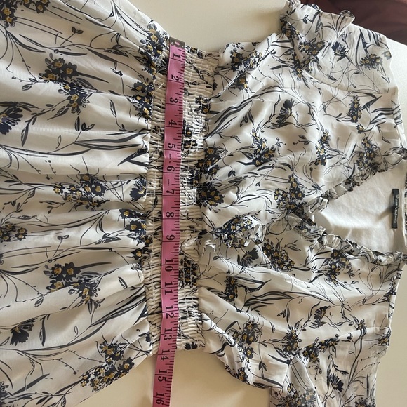 Shirred waisted dress with ruffled hem - Picture 4 of 6